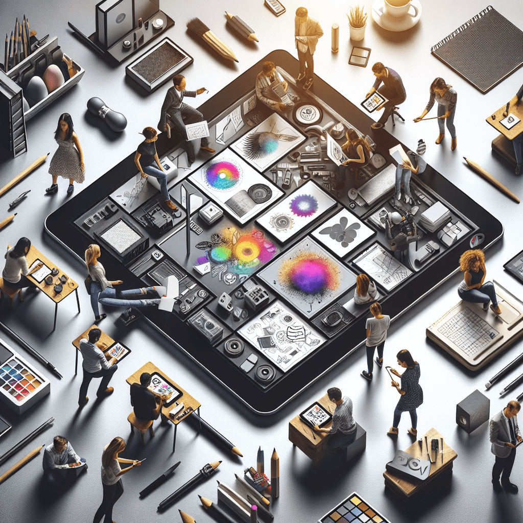 The Impact of a Folding iPad on Digital Creativity: Embrace or Dismiss?