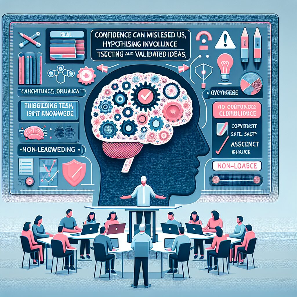 Navigating the Fine Line Between Confidence and Certainty in Leadership