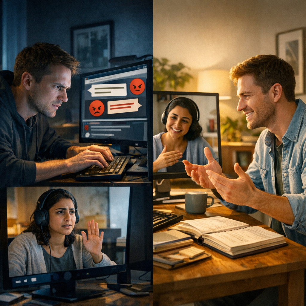 Navigating Online Disagreements: From Debate to Dialogue